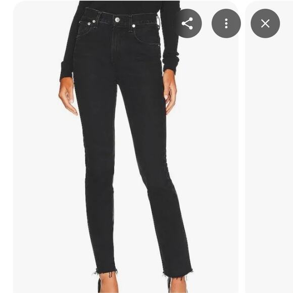 Agolde Nico High Rise Slim Fit Sz 23 NWTS